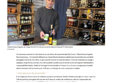Une épicerie portugaise ouvre à Poitiers